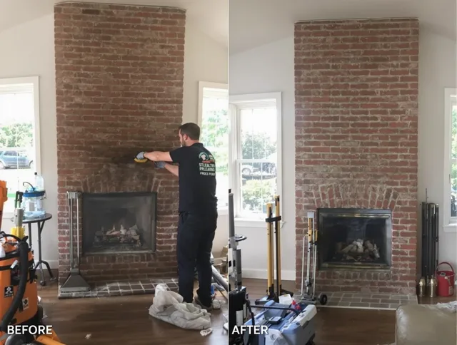 Finished chimney sweeping service by Wadsworth Chimney Sweep in Wadsworth, OH